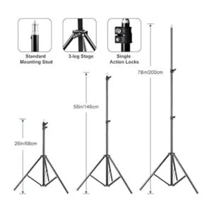MOUNTDOG Kit de iluminación Softbox 2 x 19.7 x 27.5_5