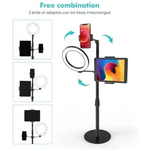 viozon Soporte de escritorio para selfie 3 en 1 altura_3