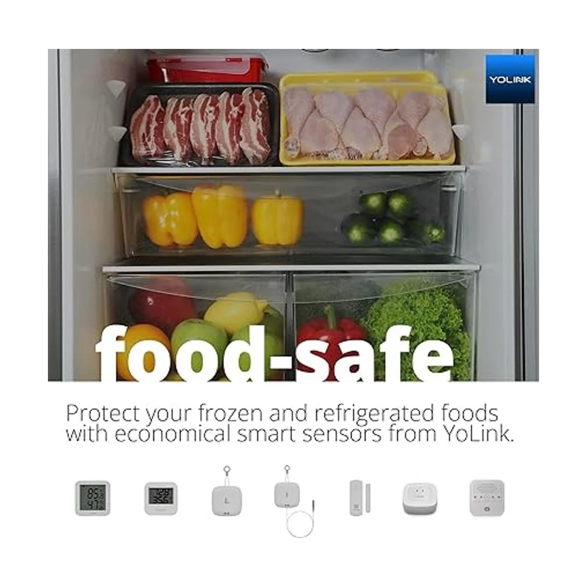 Sensor inalámbrico inteligente de temperaturahumedad de_6