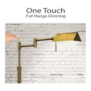 OBright Lámpara de pie LED regulable para farmacia 12 W_3