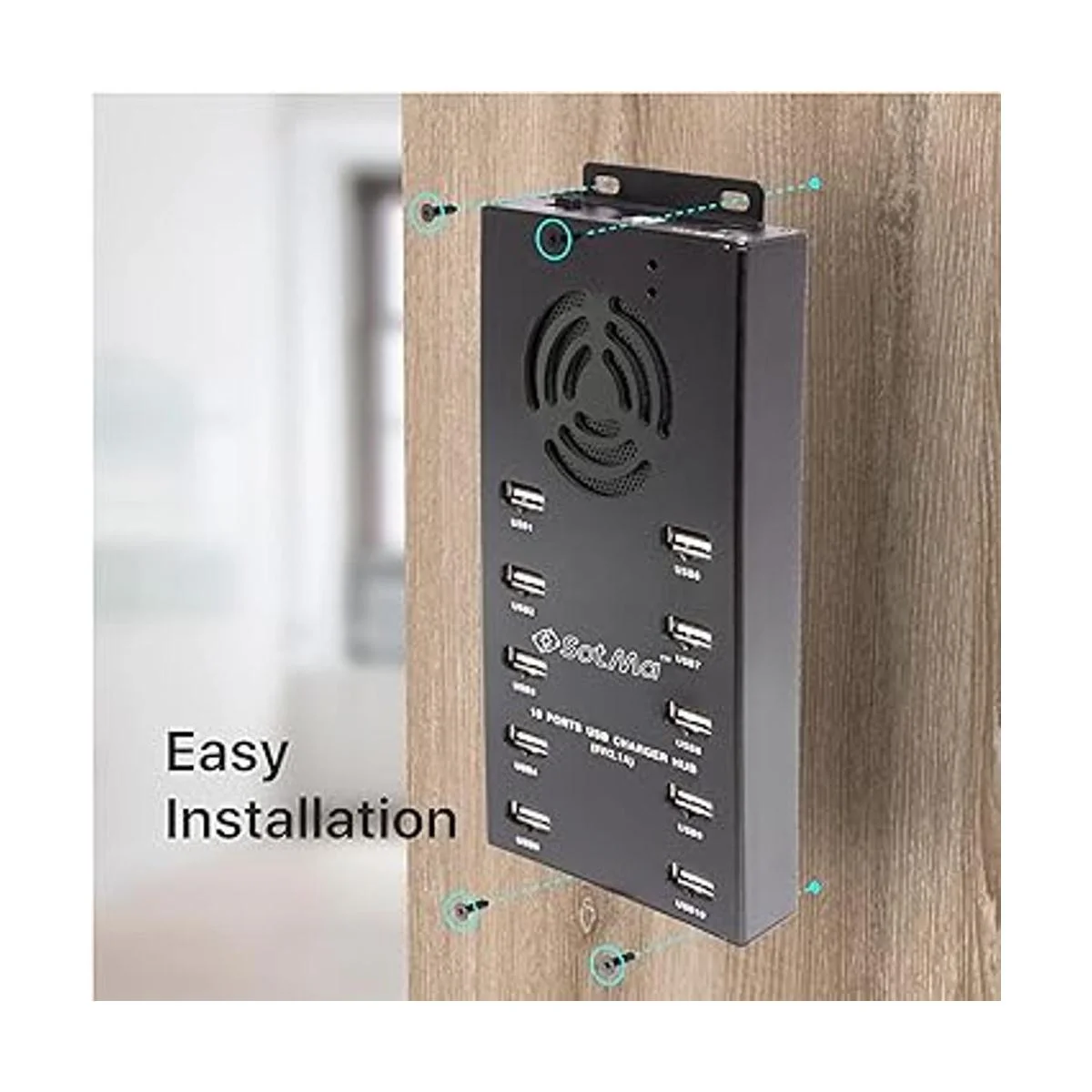 Hub USB 2.0 de diseño premium protección multiseguridad_6