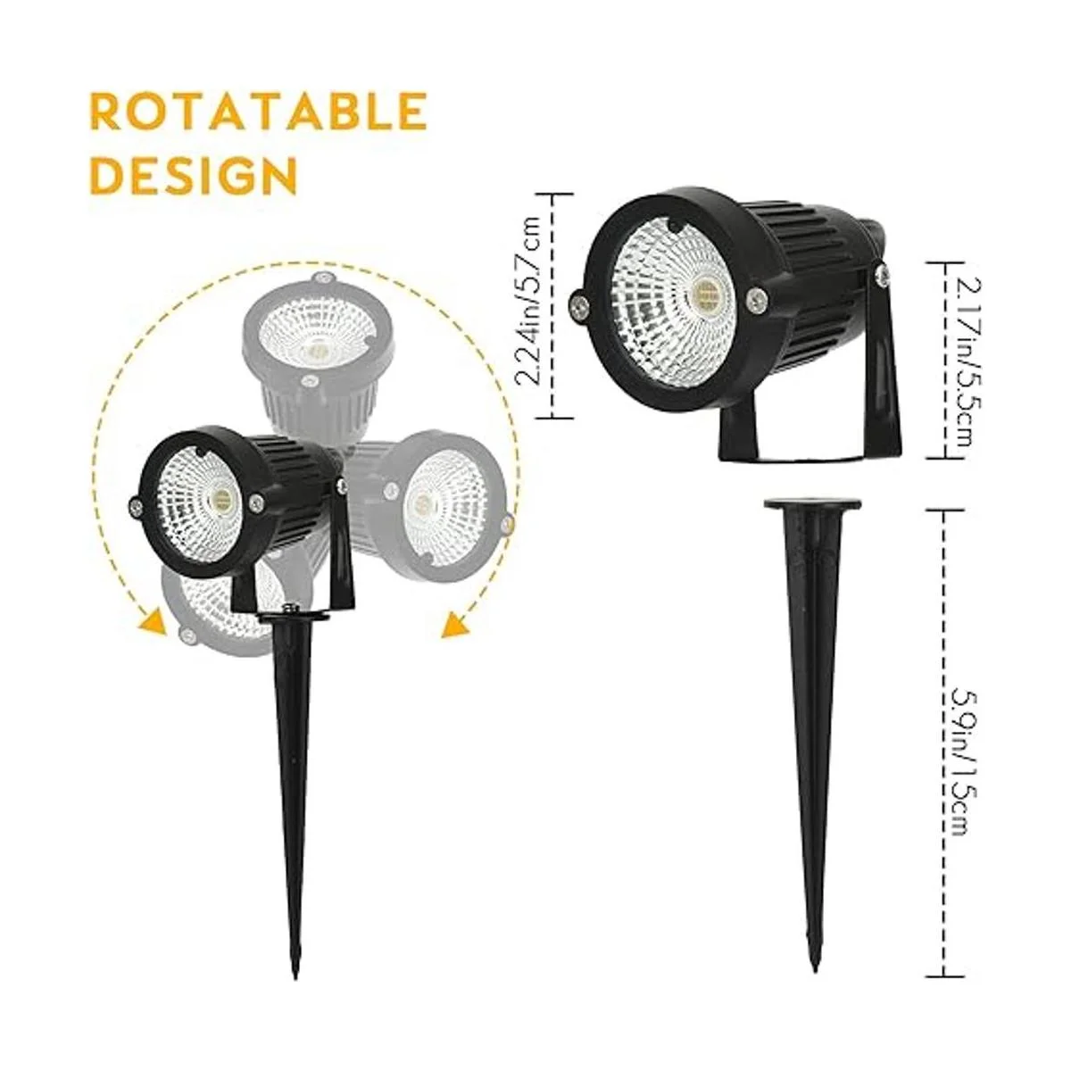 ACHENGE Focos LED de paisaje que cambian de color bajo_2