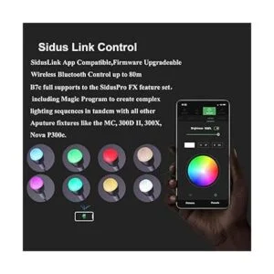 Aputure Accent B7C Bombillas LED inteligentes de 7 W_4