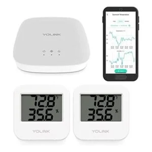 Sensor inalámbrico inteligente de temperaturahumedad de_1