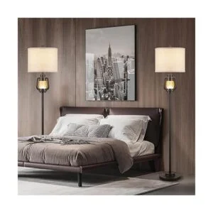 LuxSight Collection Lámpara de pie de farol con luz_2