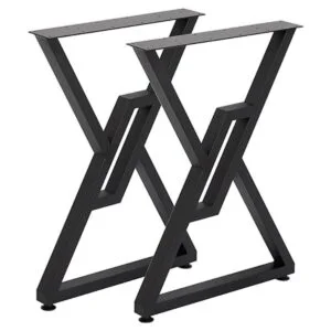 SSS Furniture Patas de mesa de metal paquete de 2 patas_7