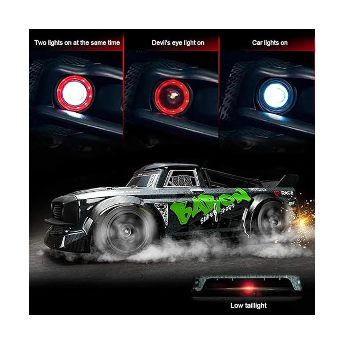 Fisca Automóvil de alta velocidad con control remoto_3