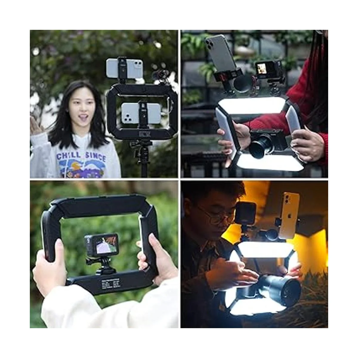 PICTRON U200 Anillo de luz LED de mano para selfie luz_6