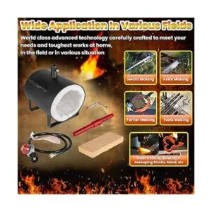 Forja de gas propano portátil de un solo quemador_4