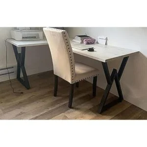 SSS Furniture Patas de mesa de metal paquete de 2 patas_6