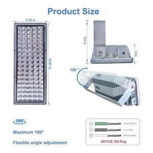 Kekeou Luz de inundación LED de 100 W paquete de 2_7