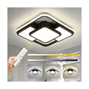 Lámpara de techo LED regulable de 62 W con control remoto_1