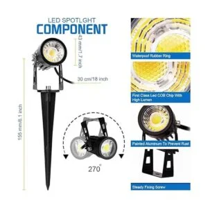 Mini iluminación LED de bajo voltaje luces LED de paisaje_5