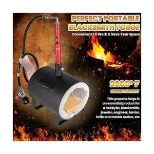Forja de gas propano portátil de un solo quemador_2