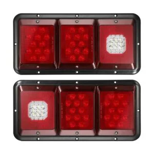 Partsam 2 luces traseras LED triples 45 LED montaje_1