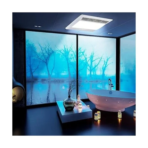 Ventilador de escape de baño ventilación de techo con luz_6