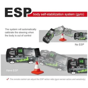 Fisca Automóvil de alta velocidad con control remoto_6