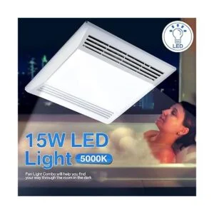 Ventilador de escape de baño ventilación de techo con luz_4