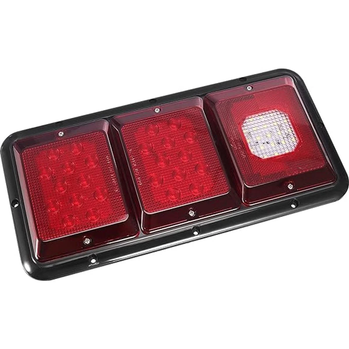 Partsam 2 luces traseras LED triples 45 LED montaje_2