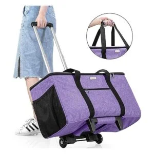 Luxja Bolsa rodante compatible con Cricut Maker Explore_5