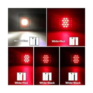 Partsam 2 luces traseras LED triples 45 LED montaje_3