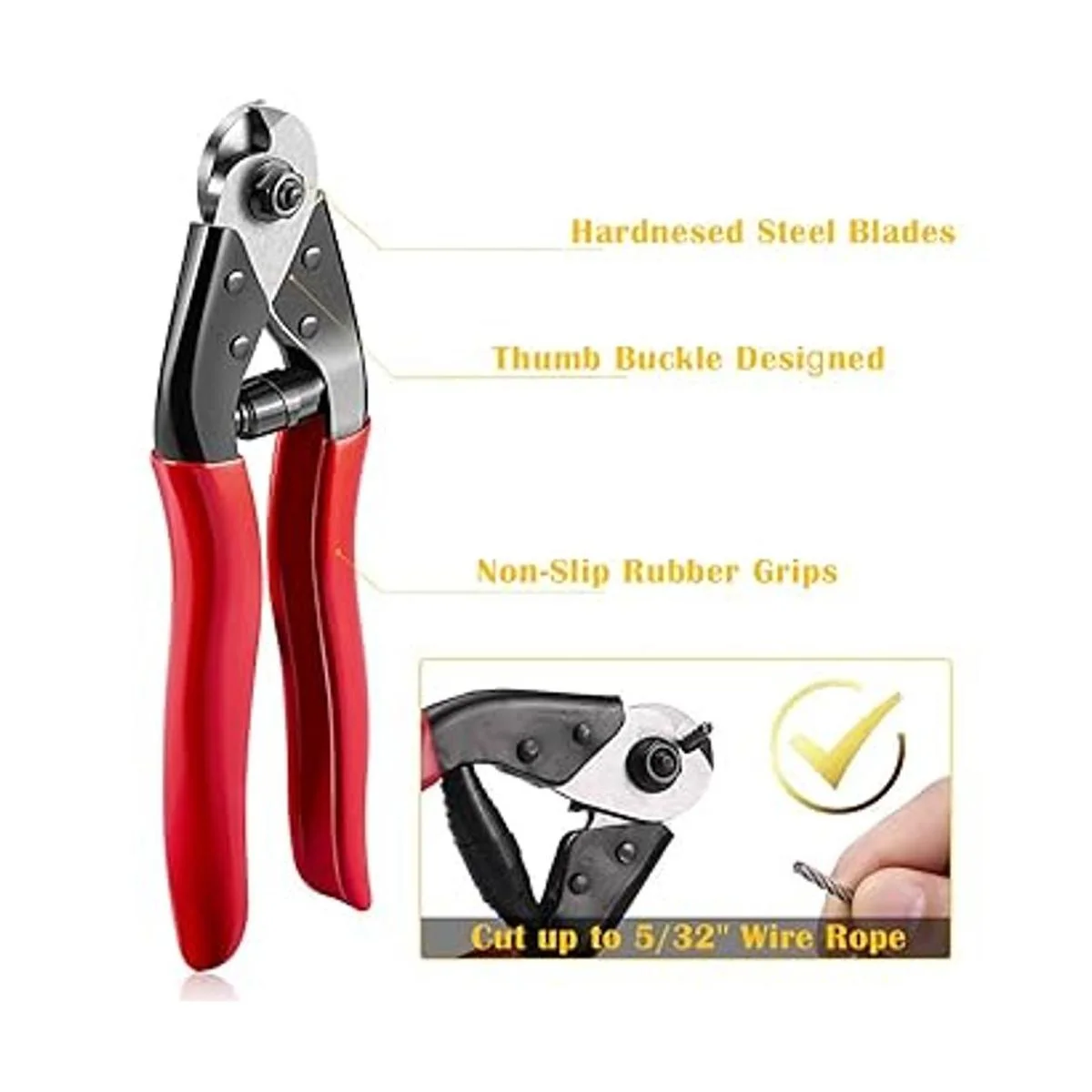 Steel DN Mate Cable de acero inoxidable 18 de 550 pies_4