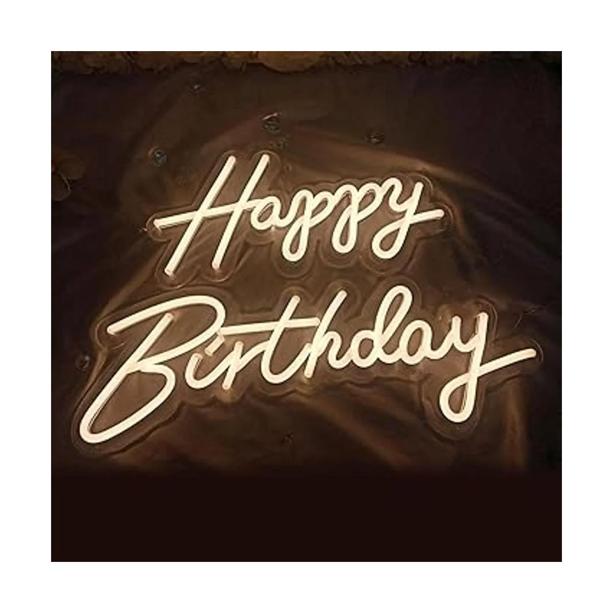 MELDIKISO Letrero de neón de feliz cumpleaños 24 pulgadas_2