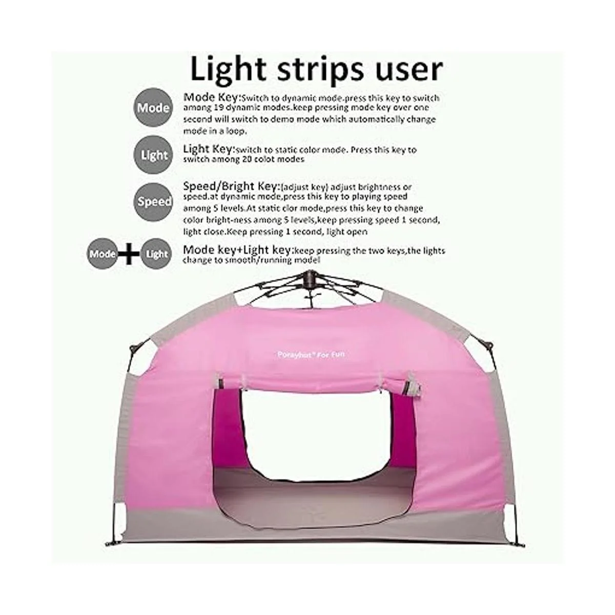 Tienda de campaña de juegos para niños casa de juegos_5