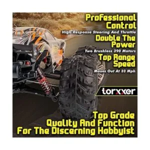 Torxxer Camión RC sin escobillas a escala 116 Coche RC_3