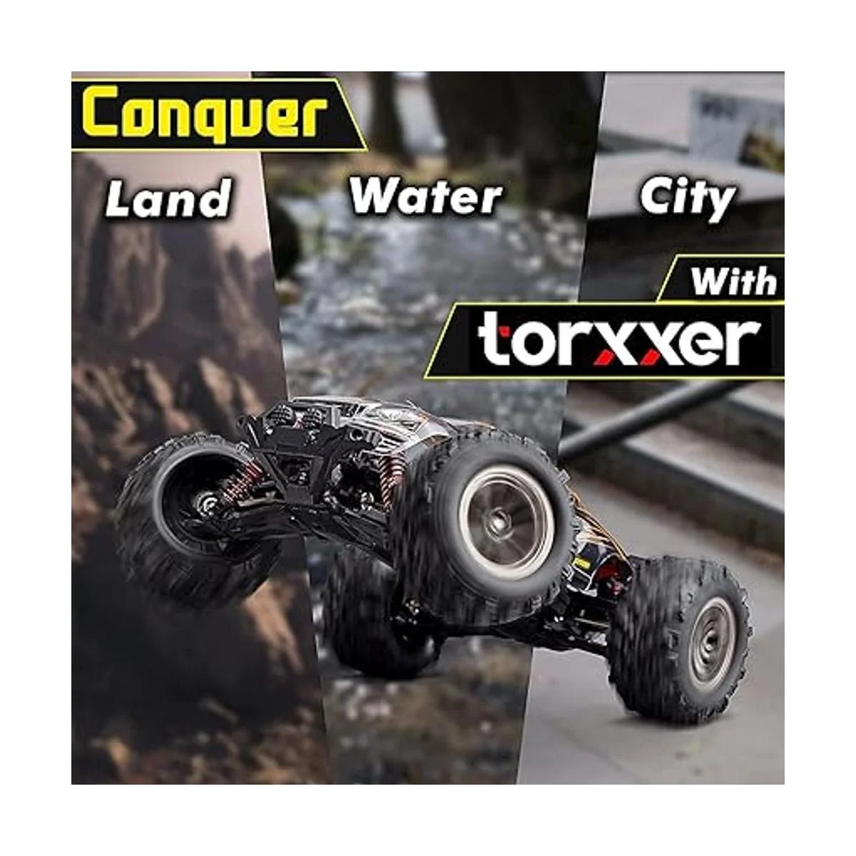 Torxxer Camión RC sin escobillas a escala 116 Coche RC_6