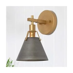 KSANA Apliques de pared dorados lámpara moderna vintage_1