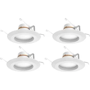 Commercial Electric Luz empotrable LED integrada de 56_2