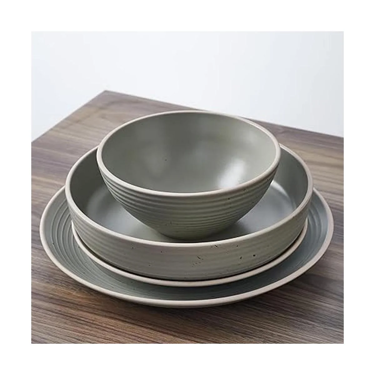 Stone lain Lauren Juego de vajilla de gres servicio de_6