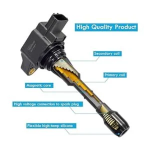Vplus Juego de 6 bobinas de encendido y bujías de iridio_2