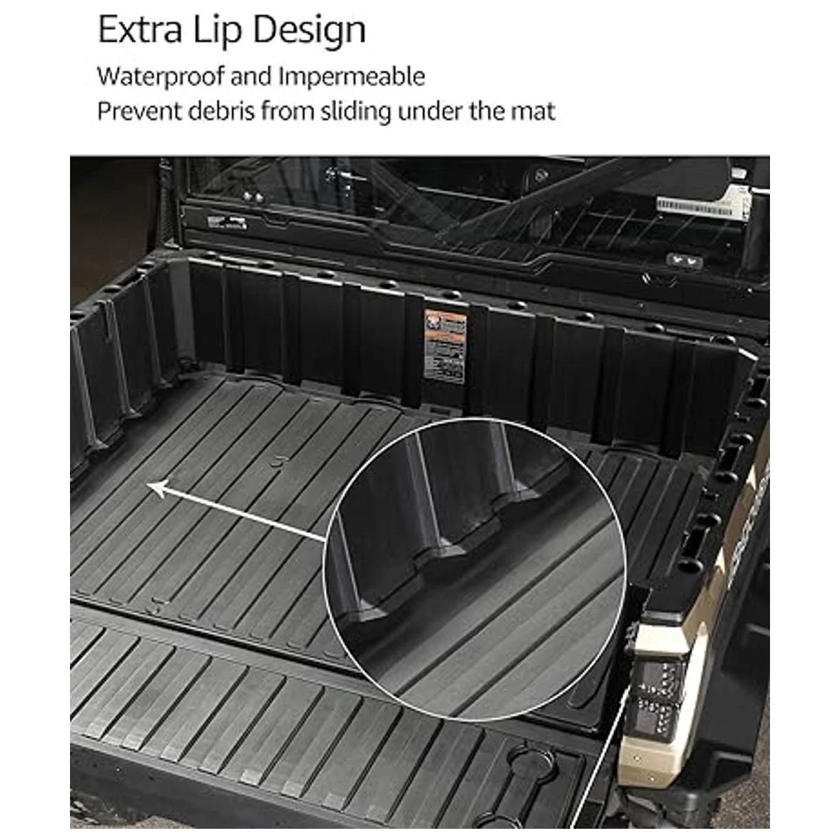 A UTV PRO Ranger Forro de cama de goma compatible con_2