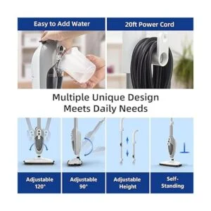 Trapeador de vapor limpiador de vapor de mano multiusos_6