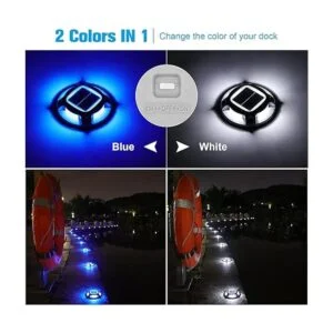 VOLISUN Luces solares de entrada para muelle 12 unidades_2