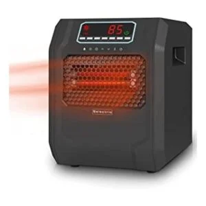 Calentador eléctrico de espacio con control remoto 1000_1