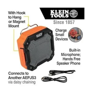 Klein Tools AEPJS3 Altavoz Bluetooth 4.2 altavoz_3