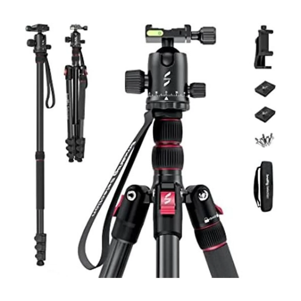 SmallRig Selection Trípode de cámara de 78 pulgadas_1