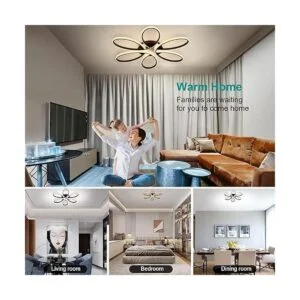 LOFAHS Moderna lámpara de techo LED con control remoto_2