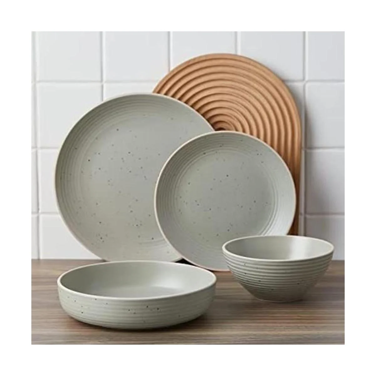 Stone lain Lauren Juego de vajilla de gres servicio de_1