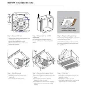 KAZE APPLIANCE SNP100 Ventilador extractor de ventilación_4