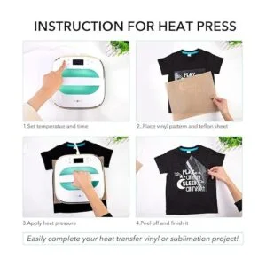 HTVRONT Máquina de prensa de calor para camisetas prensa_5