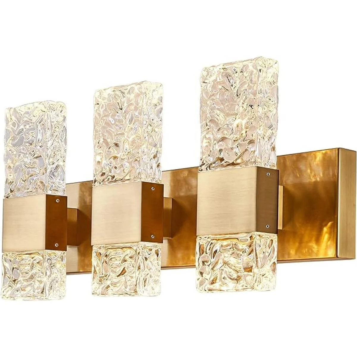 Luces LED de cristal dorado para baño modernas lámparas_1