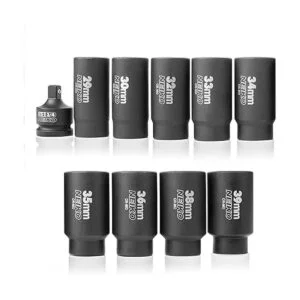 NEIKO 02531A Juego de llaves de impacto profundo de 12_2