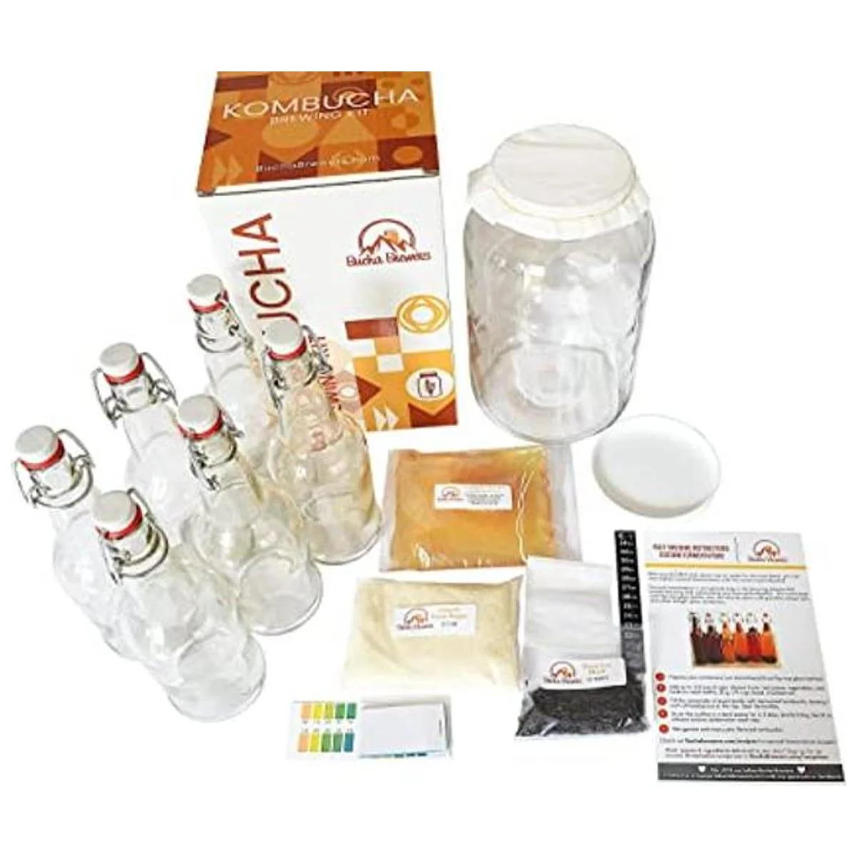 Bucha Brewers Deluxe Kombucha Starter Kit con Kombucha_1