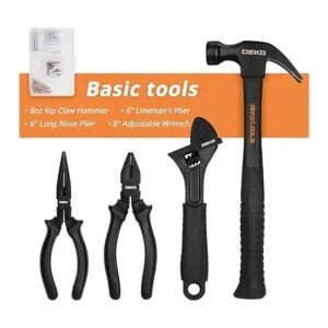 DEKOPRO Juego de herramientas de mano para el hogar_4