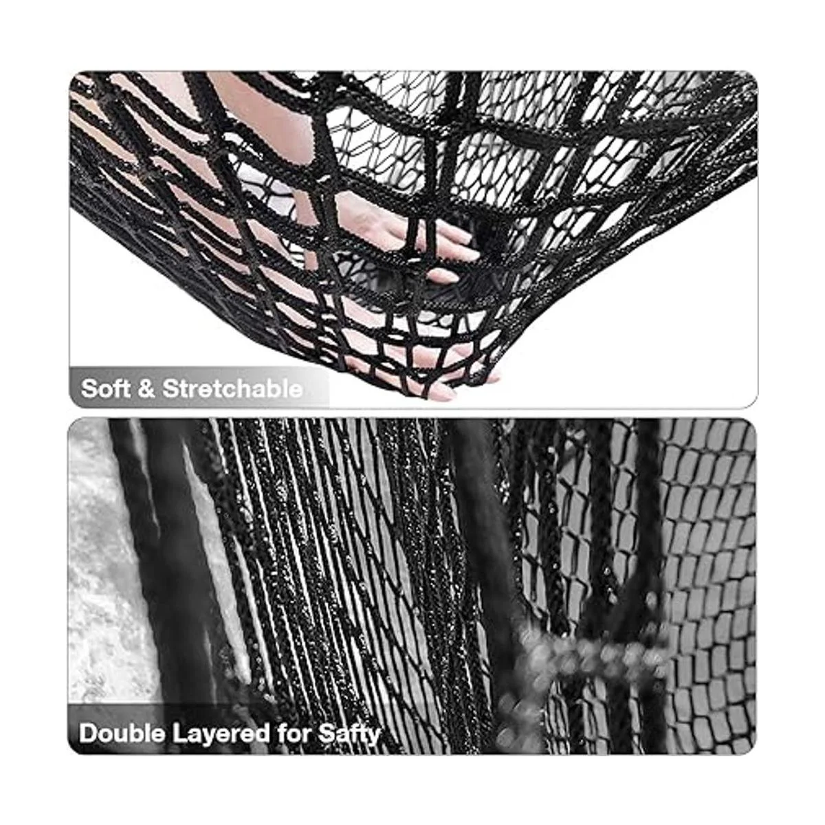 Jalunth Red de seguridad para juegos infantiles red de_3