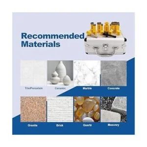 HIGHDRIL Kit de brocas de diamante con 5811 para baldosas_4